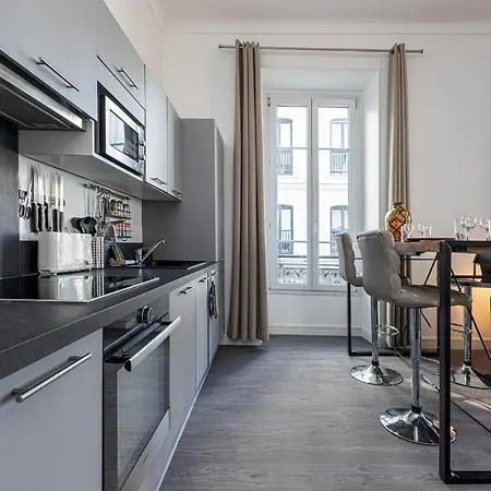 Jean Medecin Av - Large 2 Bdrs Ac Apartamento Niza