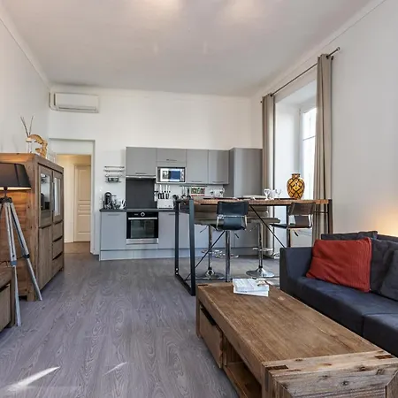 Jean Medecin Av - Large 2 Bdrs Ac Apartamento